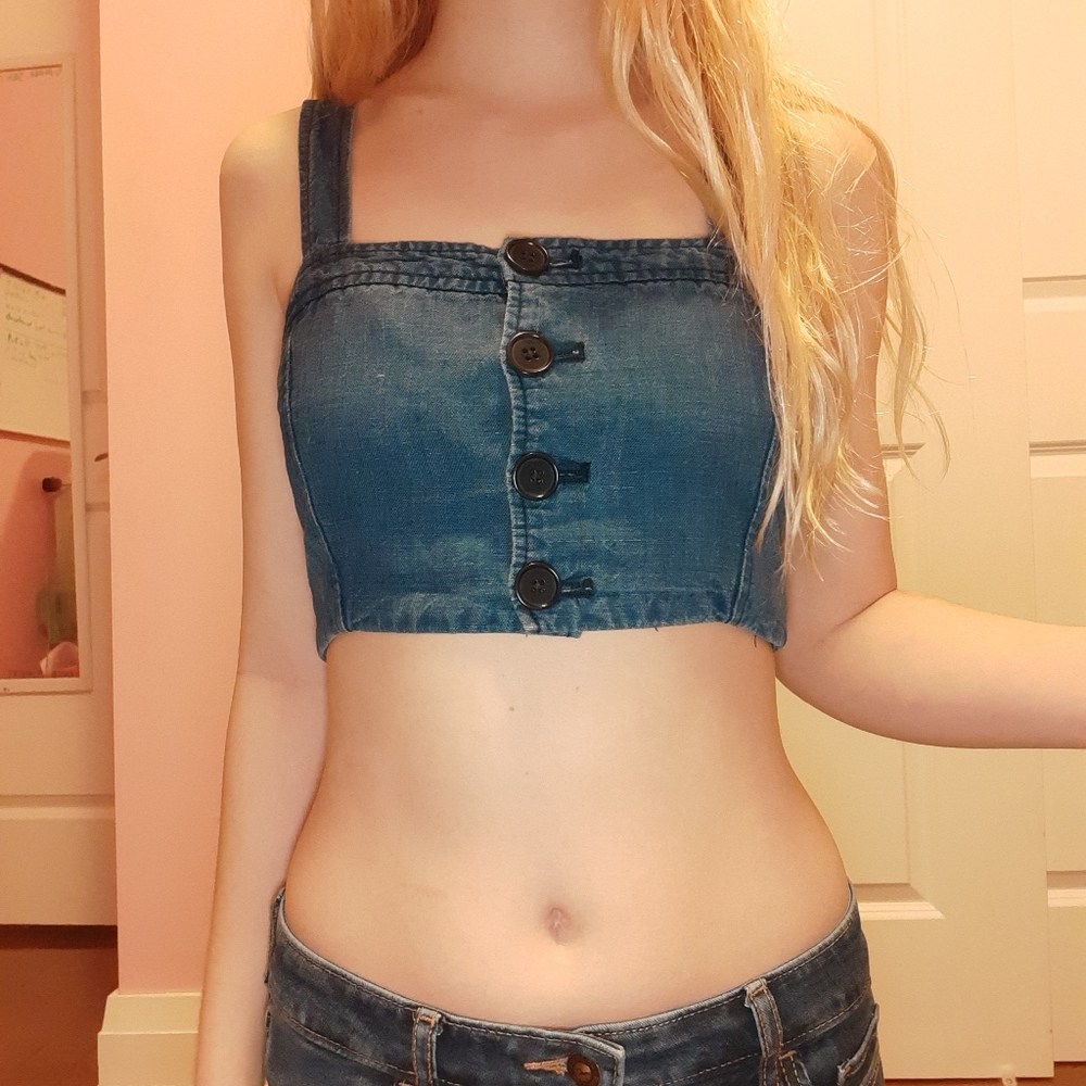 Aritzia Jean top
